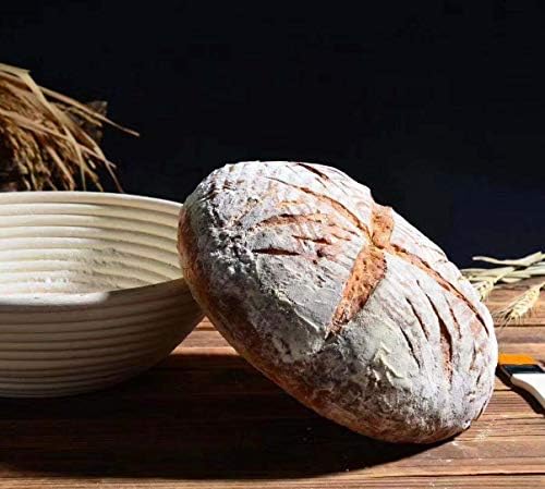 Sourdough Proofing Basket Set Natural Rattan Handmade