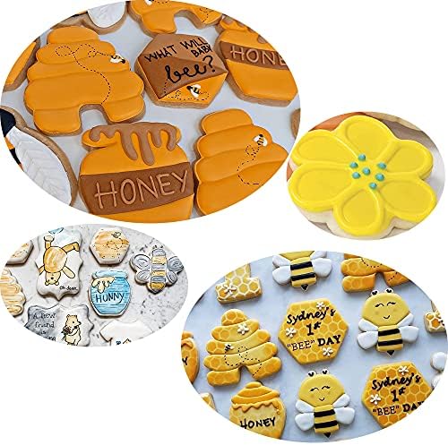 Enhance your baking experience with our versatile stainless steel bee cutter set