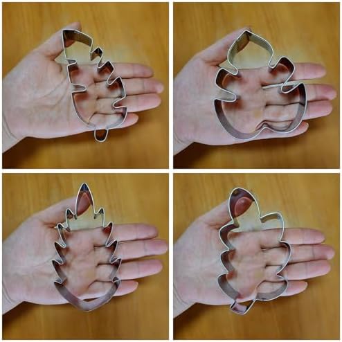 Tropical Leaves Cookie Cutter Set - Perfect for Baking - Expandable Use Collection