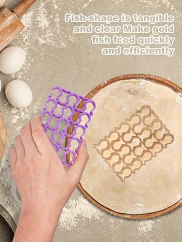 Golden Fish Shaped Cookie Cutter