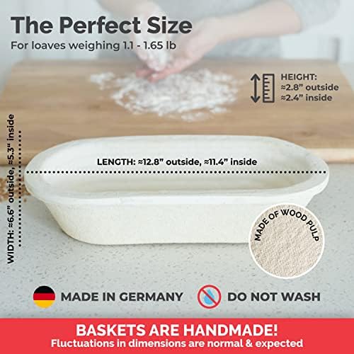 Sourdough Proofing Basket 750g Made in Germany