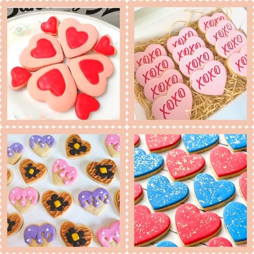 Valentines Day Heart Cookie Cutter Set
