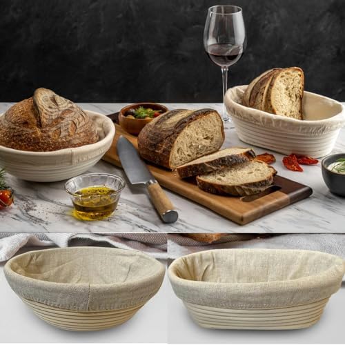 Sourdough Bakers Delight B Anneton Proofing Basket Set Sourdough Baking Made Beautiful