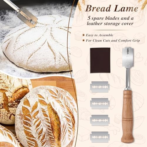 Banneton Basket Set 2 Sizes Perfect for Baking