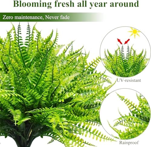 RJDJ Pinkgentle Ferns Arrangement for Outdoors