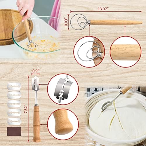 Banneton Proofing Basket Set for Professional Bakers