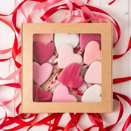 5-Piece Heart Cookie Cutters Valentines Day Baking Tools