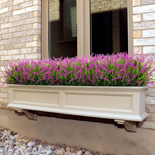 10-Layer Faux Lavender Flowers Outdoor