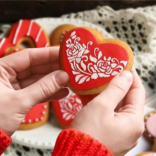 5-Pack Heart Shape Cookie Cutters