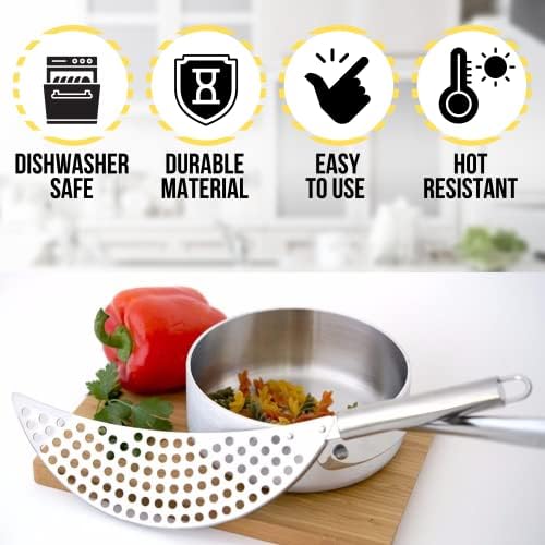 Honeycomb Mesh Spaghetti Drainer Heavy Duty Kitchen Tool for Pasta and Vegetables