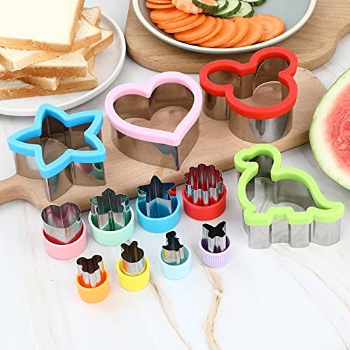 Set of 12 Sandwich Vegetable Cutters