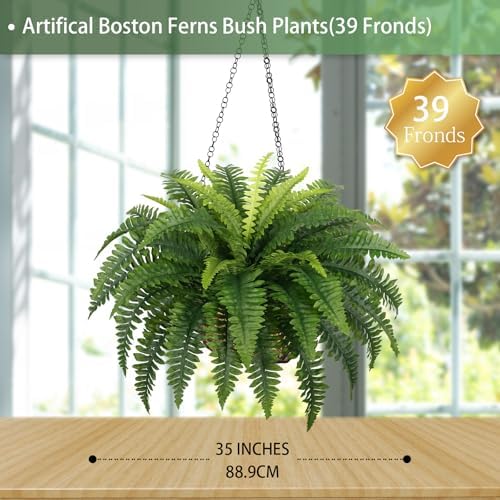 35 Realistic Boston Fern Artificial Decor