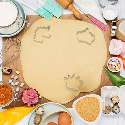 Geiserailie Princess 8 Piece Cookie Cutter Set Stainless Steel_userid