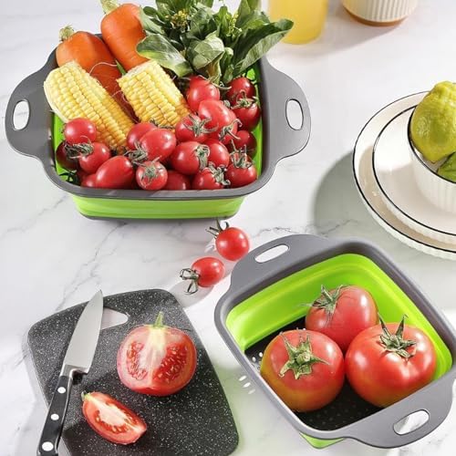 Perfect 3-Pack Silicone Strainer for Kitchen Essentials Ergonomic Design Premium Quality