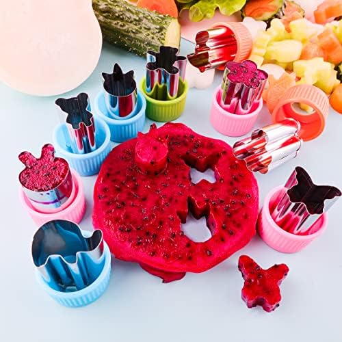 Fun Shapes 13-Piece Sandwich Food Cutters for Kids Adults
