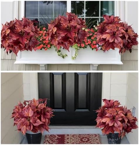 3-Piece Autumn Ivy Bushes Realistic Fall Decor