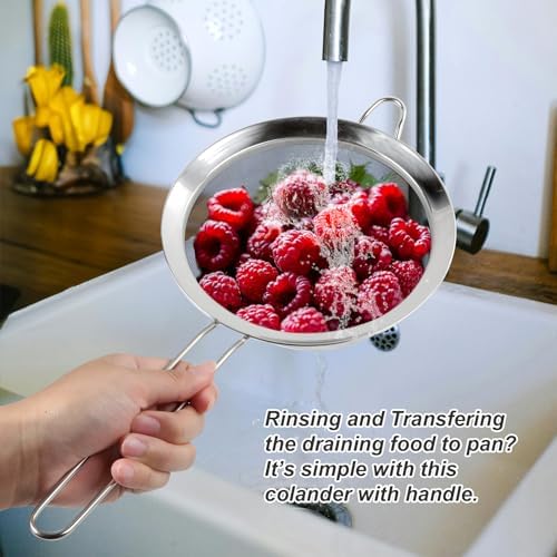 Luckyiren Premium Stainless Steel Colander Set