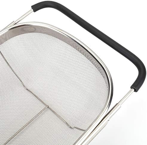 Suwimut 2-Pack Over-the-Sink Oval Colander