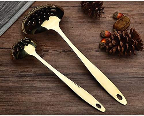 Ergonomic Long-Handle Colander Spoon Set