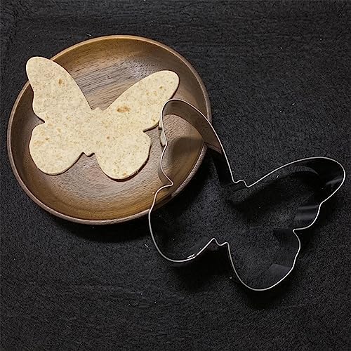 Sturdy Stainless Steel Butterfly Cookie Cutter Set