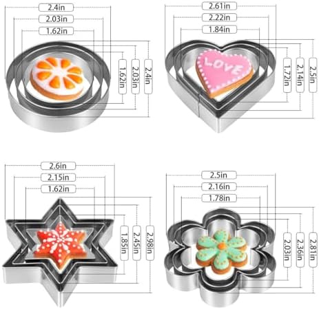 Bring Joy to Baking with 12 Unique Metal Cookie Cutters