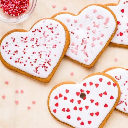 Heart Cookie Cutters Set of 6 2 to 4 Perfect for Gifting or Valentines Day