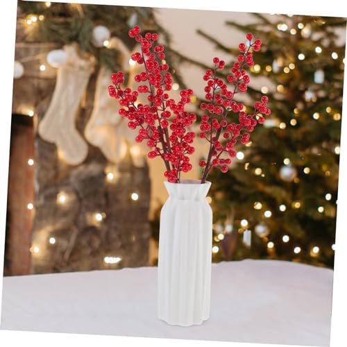 6pcs Xmas Artificial Berry Stem