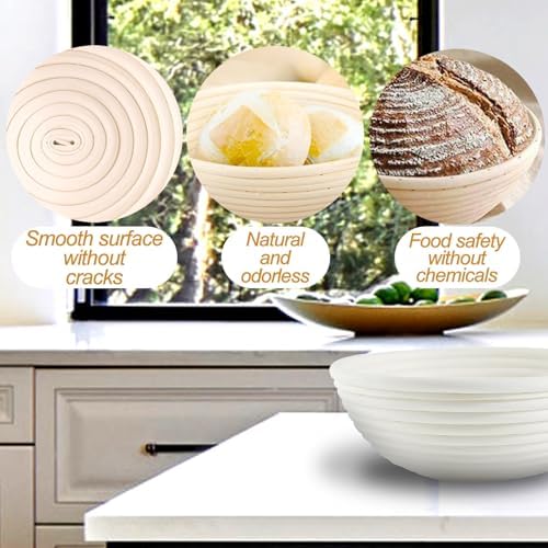 Sourdough Proofing Basket Set for Bakers