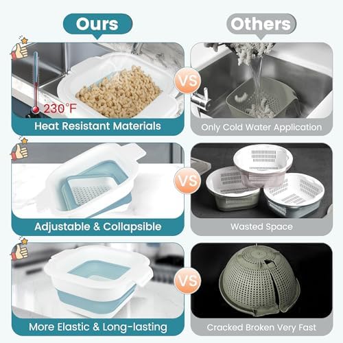 Collapsible Colander Set 53 QT