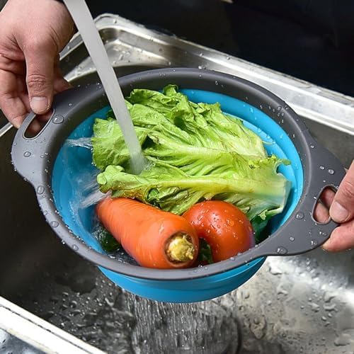 Collapsible Kitchen Colander Set for Pasta More