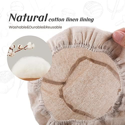 Joyyy Sourdough Proofing Basket Set