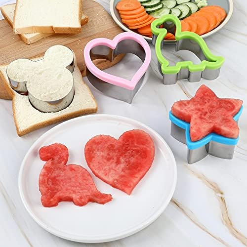 Set of 12 Sandwich Vegetable Cutters
