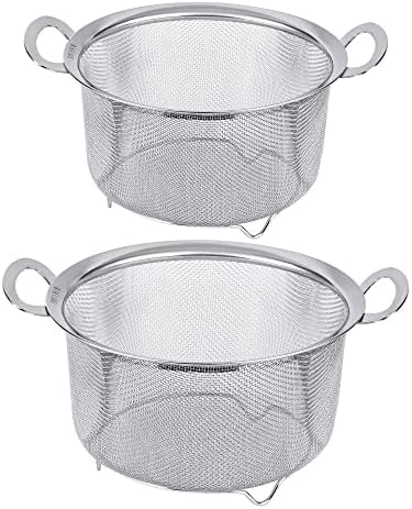 2-Pack Stainless Steel Colanders