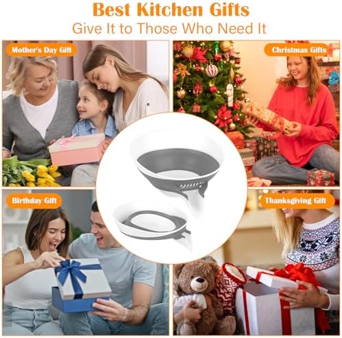 AvoDov Multifunctional Drain Basket with Spout for Kitchen Use