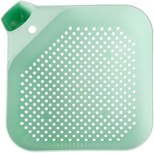 BPA-Free 3 Quart Colander with Handle Instant Rinsing Easy to Use