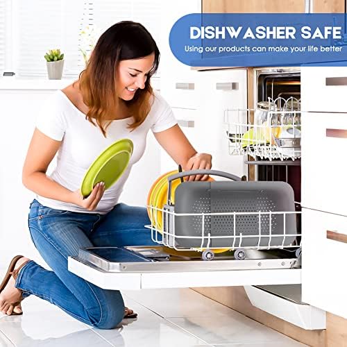 Expandable Collapsible Colander Kitchen Strainer DRAINChucklace easily for allKitchen Needs