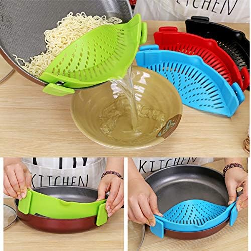 Compact Silicone Colander for Pots Pans