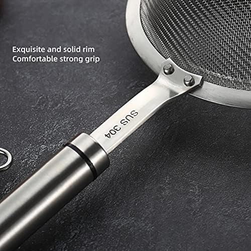 Sunwukin Stainless Steel Colander with Handle
