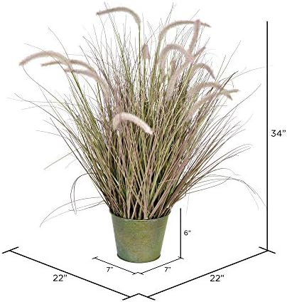 34 Artificial Grass Plant Pot