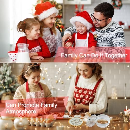 Amlion Christmas Cookie Stamp Set - 4 themes