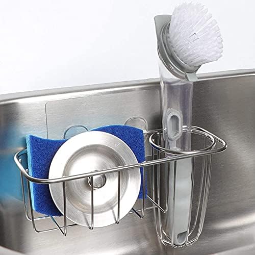 LLYLIKE Hanging Kitchen Strainer Sponge Organizer for Drain Sink