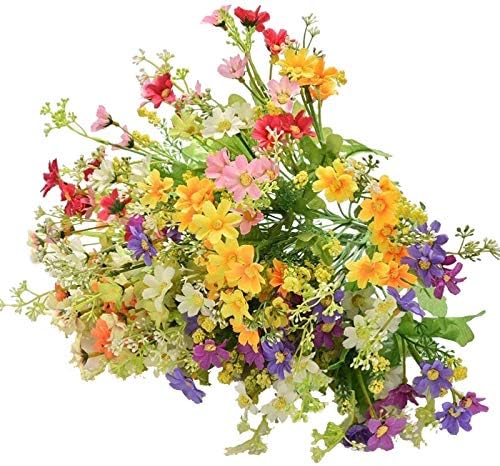 UV-Resistant artificial daisy silk flower Outdoor Arrangements