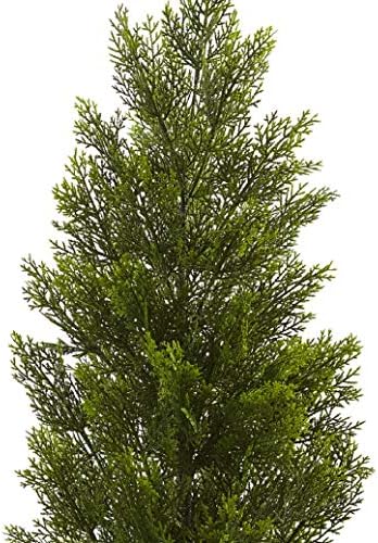 Nearly Natural 3ft IndoorOutdoor Mini Cedar Pine Tree Sturdy Durable