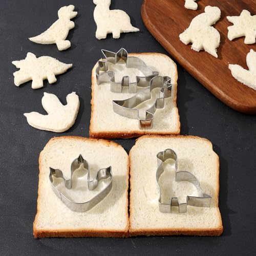Dinosaur Shape Cookie Cutter Set for Kids