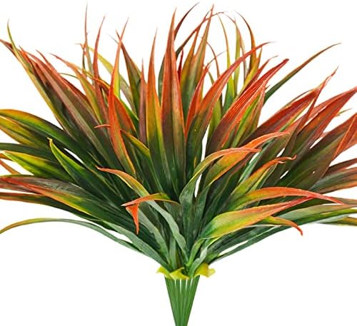 6-Piece Fake Grass Outdoor Plants Decor