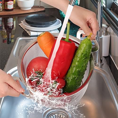 2-Pack Stainless Steel Colanders