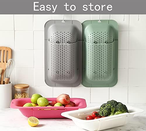 Adjustable Over the Sink Colander