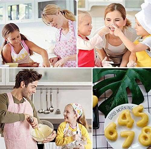 HoaBoly Number Cookie Cutter Set