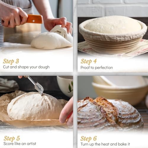Sourdough Starter Kit with Banneton Basket