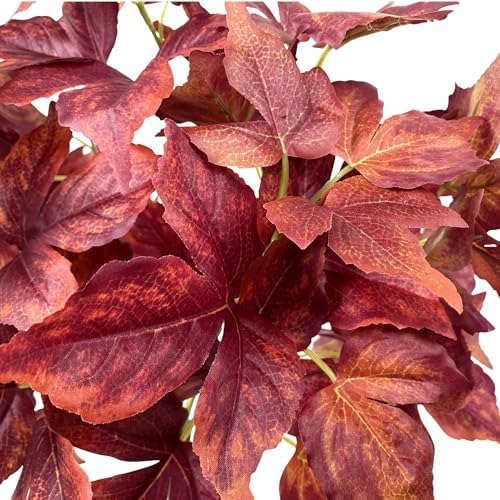 3-Piece Autumn Ivy Bushes Realistic Fall Decor